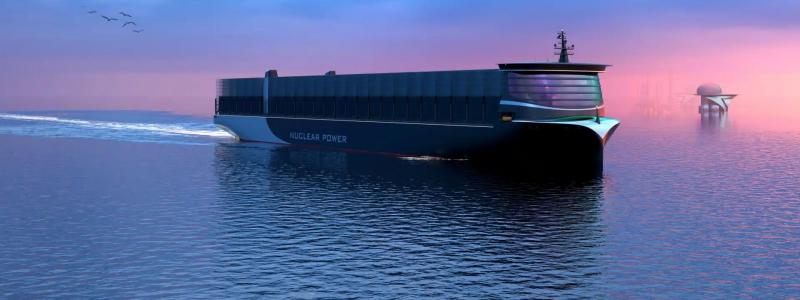 Även om kärnkraftsdrivna fartyg kräver högre investeringskostnader, visar studien att dessa fartyg kan segla längre, snabbare och billigare – och helt utan växthusgasutsläpp. Bild: C-Job Naval Architects