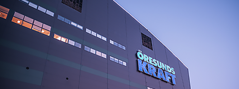 Öresundskrafts arbete med koldioxidinfångning. Pressbild: Öresundskraft
