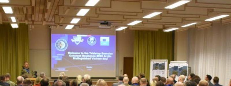 Att samla aktörer i Natoövning tränar samverkan och gemensam förståelse. Pressbild: Energimyndigheten