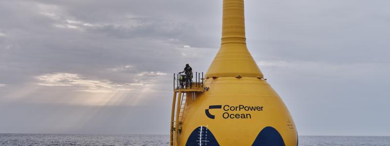 CorPower Ocean. Pressbild: CorPower Ocean
