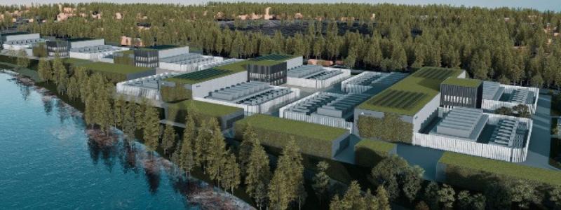 AtNorth planerar att expandera datacentret FIN04 i Finland: Illustration: Datacenter Forum.