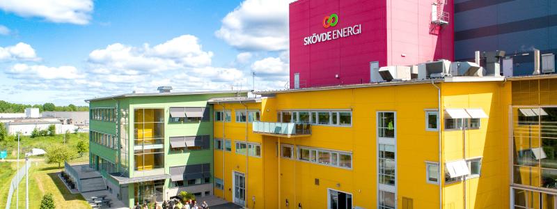 Skövde Energis fjärrvärmeverksamhet visade 2024 ett negativt rörelseresultat.  Pressbild: Skövde Energi