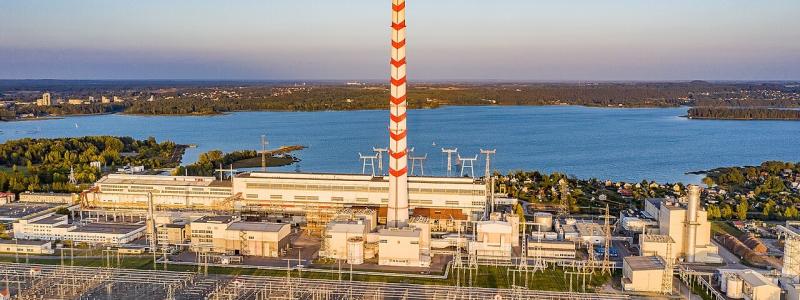 Elektrėnai-komplexet (tidigare Litauens värmekraftverk). Foto: Wikipedia Common, Kredit: Augustas Didžgalvis