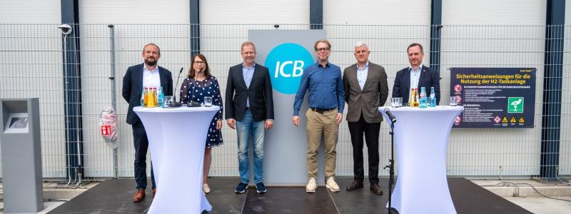 Stationen i Frankfurt är en viktig milstolpe i Everfuels ambition att göra vätgas tillgänglig för tunga mobilitetsflottor, inledningsvis i Tyskland, men med målet att expandera över hela Europa. Foto: Everfuel/ Sustainable Bus