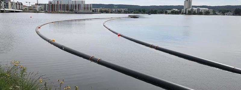Jönköping Energi ska ersätta den befintliga sjöledningen i Munksjön. Pressbild: Jönköping Energi