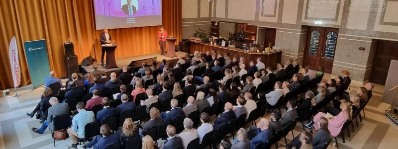 Bild från den fjärde upplagan av konferensen Framtidens elsystem i Bryggarsalen, Stockholm. Foto: PowerCircle