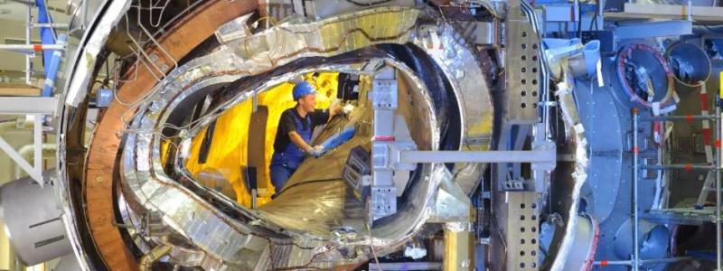 Proxima Fusion bygger på W7-X stellaratorn, båda härstammar från Max Planck Institute. Kredit: Wolfgang Filser via Max Planck Institute.