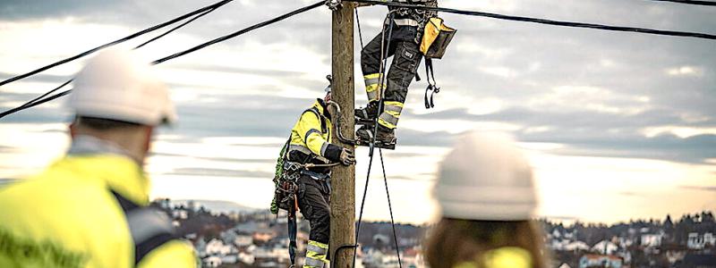 Nätavgiften används för att driva norska elnätet på ett säkert och effektivt sätt och går huvudsakligen till utbyggnad och underhåll.
Foto: Glitre