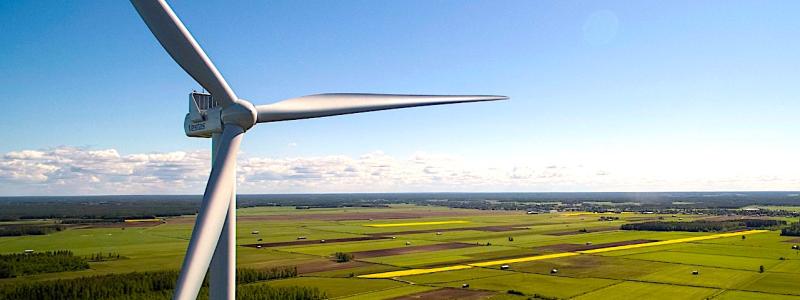 V163-4.5 MW™ är enligt Vestas "ett evolutionärt optimeringssteg" baserat på V150-4.2 MW™ och V150-4.5 MW™ - några av företagets mest efterfrågade turbinmodeller för medelstora och lägre vindsegment. Foto: Vestas