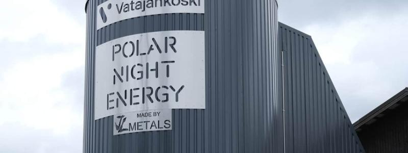 Finländska sandbatterier. Foto: Fingrid