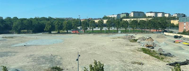 Hornsbergskvarteren.  Pressbild: Veidekke Sverige