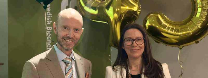 Anna och Johnny, Svensk Bioenergi. Av: Jeanette Fogelmark