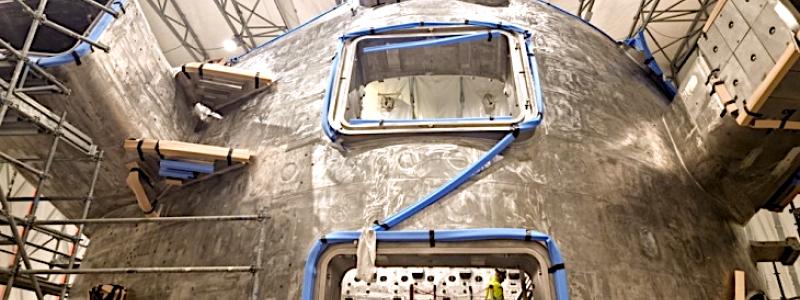 Sektor för ITER:s vakuumkammare. Foto: F4E och AMW-konsortiet