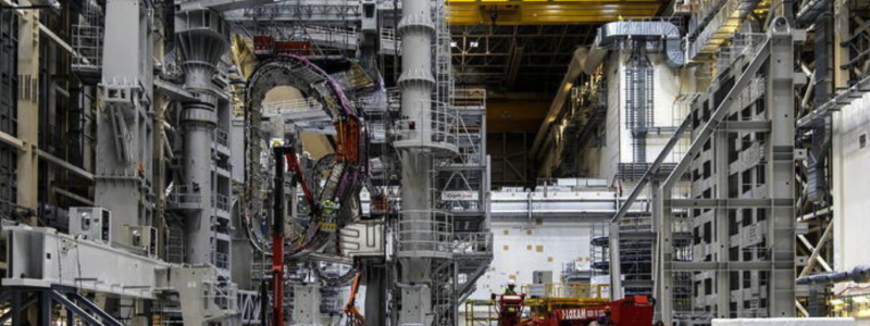 Arbetet med konstruktionen av ITER har nu efter två års paus återupptagits. Foto: ITER