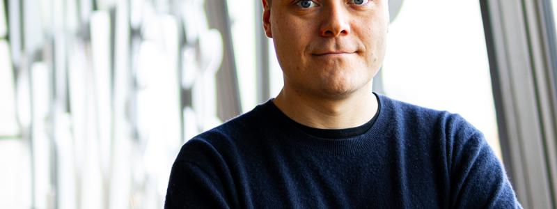 Flowers grundare och VD John Diklev. Pressbild: Flower