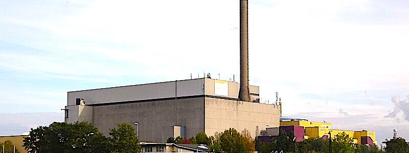 Nedlagda tyska kärnkraftsverket Kalkar- Hönnepel. Foto: Wikipedia Common. Kredit: Pieter Delicaat