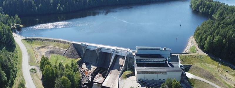 Krångfors vattenkraftstation i Skellefteälven. Foto: Dag Cederborg/WSP