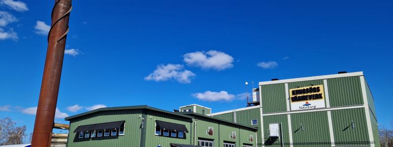 Kungsörs värmeverk. Pressbild: Mälarenergi