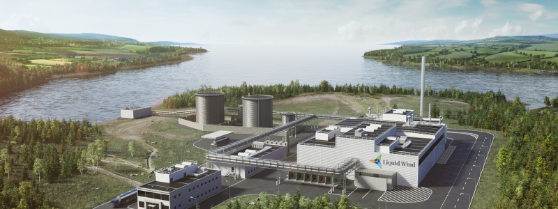Liquid Wind öppnar eFuel Design & Performance Centre i Danmark med partners som Alfa Laval, Carbon Clean, Siemens Energy och Topsoe. Målet är att utveckla upp till tio anläggningar fram till 2027 för storskalig produktion av elektrobränslen och avkarbonisering av sektorer som sjöfarten. Tre projekt är redan igång i Norden. Foto: Liquid Wind