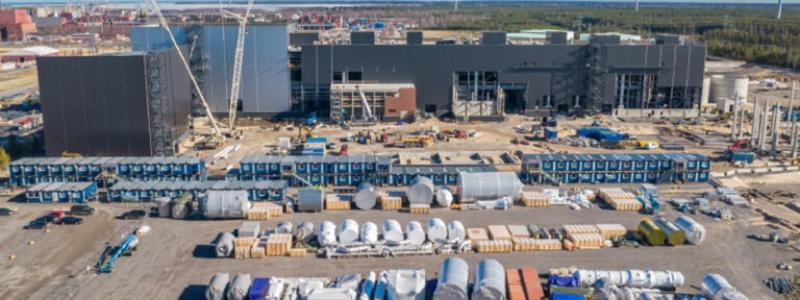 På storindustriområdet i Karleby ska Keliber starta sin litumfabrik. Bild: Keliber