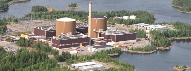 Lovisa kärnkraftverk i södra Finland. Foto: Fortum