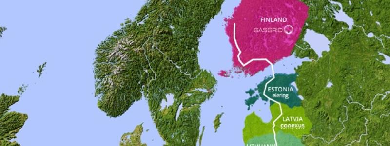 Det statliga bolaget Gasgrid Finland har tillsammans med andra aktörer i regionen tagit fram Nordic-Baltic Hydrogen Corridor (NBHC), ett projekt som syftar till att skapa en vätgasinfrastruktur från Finland, genom Estland, Lettland, Litauen och Polen, och vidare till Tyskland. Målet är att möta den ökade efterfrågan på vätgas i Centraleuropa, där potentialen för vätgasmarknaden är enorm. En eventuell förbindelse även till Sverige kommer att diskuteras i ett senare tillfälle. Karta: Nordic-Baltic Hydrogen Corridor