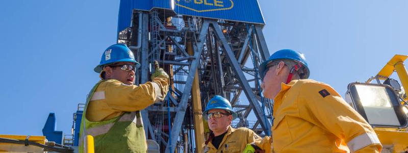Noble är en stor aktör på den globala energimarknaden med en flotta av högteknologiska borrplattformar och fartyg som används för att utforska och utvinna olja och gas från havsbotten. Foto: Noble Corporation