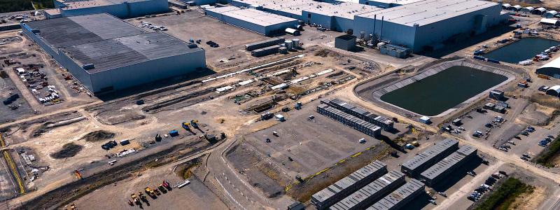 Northvolt Ett i juli 2023 i Skellefteå. Foto: Wikipedia Common, kredit: Spisen