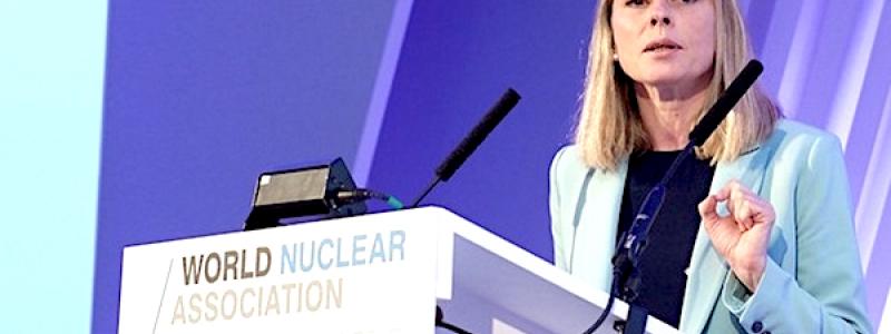 Sama Bilbao y León, generaldirektör för World Nuclear Association. Foto: World Nuclear Association