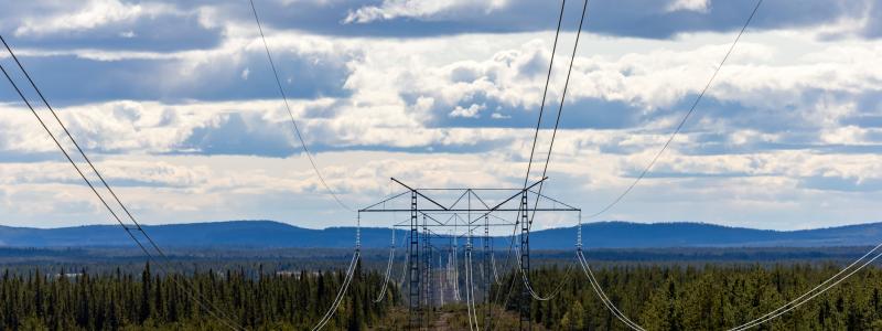 Bakgrunden till projektet är den tekniska livslängden på den befintliga ledningen samt regionens starka tillväxt och behov av ökad elkapacitet. Foto: Alexander Farnsworth