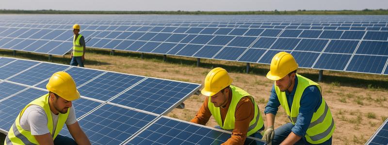 Solenergi har i dag blivit billigare än någon annan energiform, inklusive landbaserad vind och fossila bränslen. Offshorevind är nu 53 procent billigare än fossilt, men solens prisfall är det mest dramatiska av alla. Illustration: AI-genererad bild. Ej ett fotografi.
Upphovsrätt © Conventus–