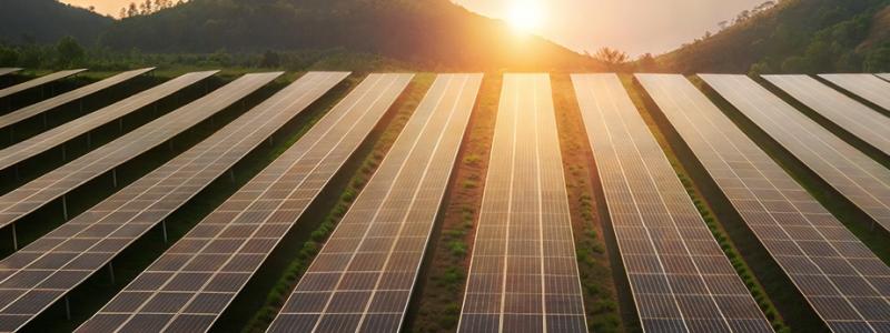 Inkapslingsfilmer i solpaneler utsätts för extrem värme, fukt och UV-strålning under drift. Detta påverkar panelernas livslängd. Foto: Creative Commons Lic.