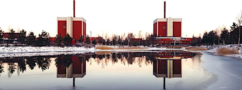 Olkiluoto 1 och 2. Foto: TVO