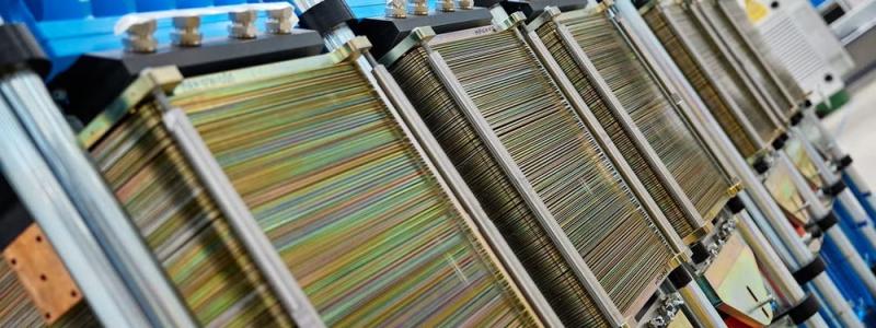 PEM-elektrolysörstackar vid ITM Powers fabrik i norra England.
Foto: ITM Power, kredit: Shaun Flannery/ITM Power