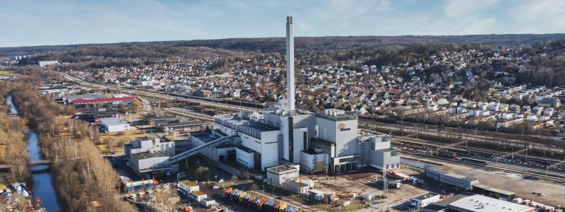 Renovas avfallskraftvärmeverk i Göteborg är ett av världens mest effektiva. Här blir varje år ca 550 000 ton brännbart avfall, som inte kan återvinnas på annat sätt, till el och värme. foto: Joacim Winqvist.