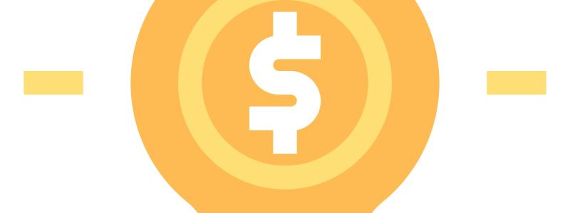 Illustration på glödlampa med ett dollar tecken i.  Illustration av: Round Icons / Unsplash