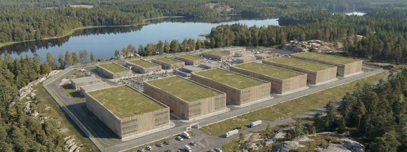 Illustration av den planerade anläggningen. Pressbild: Blykalla