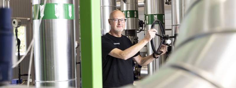 I dagarna tas två nya pannor i drift på Solör Bioenergis fjärrvärmeanläggning i småländska Åseda. Foto: MLI Foto