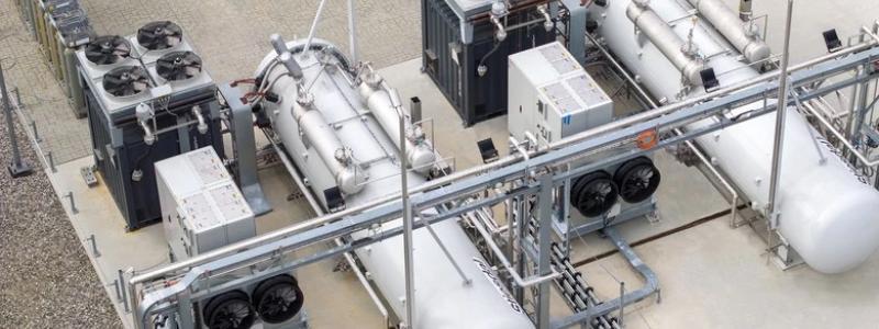 KK Wind Solutions levererar kraftförsörjnings- och styrsystem till Stiesdal Hydrogens nya modulära vätgasanläggningar i Danmark. Foto: KK Wind Solutions