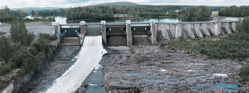 Stornorrfors Vattenfall. Fotograf: Vattenfall