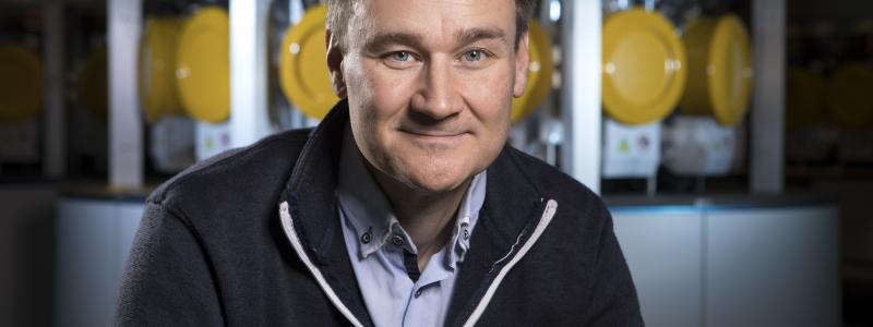 Sven Lindström, VD för solenergiföretaget Midsummer