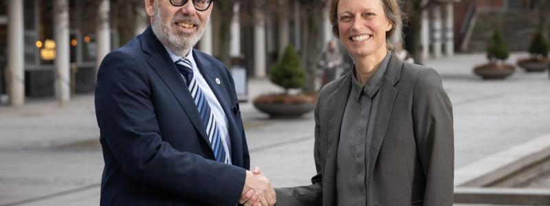 Svenska kraftnät har idag skrivit ett avtal med Skanska. Foto: Tomas Ärlemo