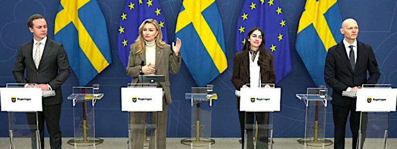 Regeringen presenterade nya förslag för att underlätta etablering av ny kärnkraft i Sverige. Foto: Regeringen