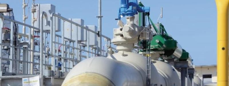 Nord Stream 2 AG ägs av ryska Gazprom. Avsikten var att transportera gas från Ryssland till Tyskland via Östersjön. Foto: Nord Stream