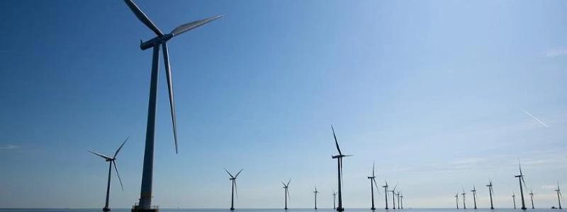 Havsvindparken Gennaker i tyska Östersjön väntas få en installerad effekt på nära en gigawatt och bli den största i den tyska delen av Östersjön. Uniper har nu tecknat ett tioårigt avtal om att köpa 100 MW av den framtida elproduktionen. Foto: Skyborn Renewables.