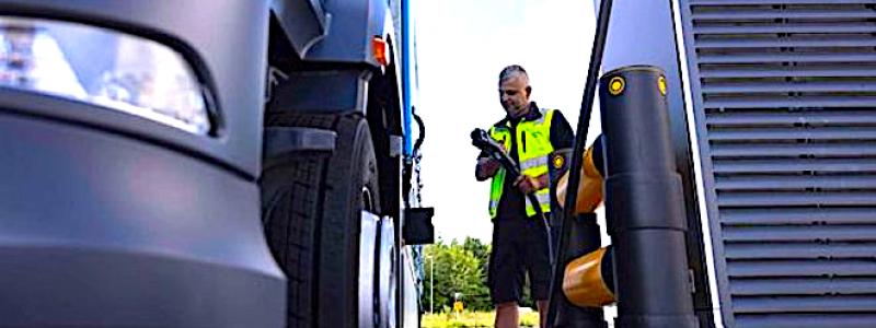 Om inte bränslet kommer från en laddstation, kommer bilar att få en omväg på upp till tre kilometer i Köpenhamn. Foto: Vejdirektoratet