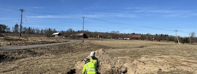 I Motala tätort och i Borensberg ska 18 stycken äldre nätstationer byggas. Pressbild: Vattenfall