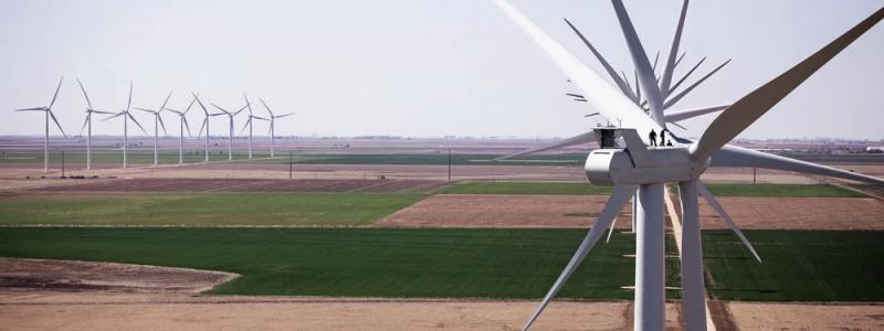 Vestas vindturbiner in Texas. Foto: Vestas