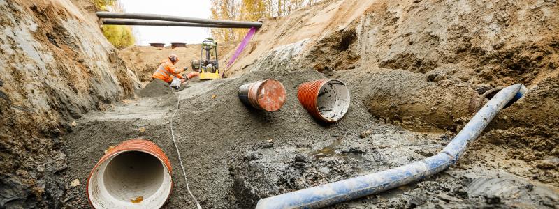 Två pumpstationer och sju kilometer vattenledningar kommer byggas från Lule älv till Boden Industrial Park. Bilden är från ett annat tillfälle, Foto: Mats Engfors / Fotographic