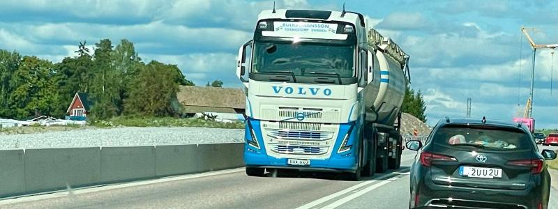 Hur ställs svensk logistik om till fossilfritt utan elbrist? Det undersöks i forskningsprojektet REGENT. Foto: Stina Wickenberg
